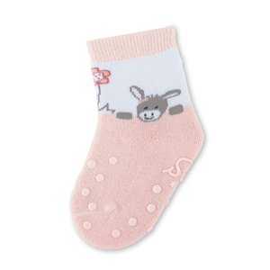 Sterntaler Girls ABS Ponožky pro batolata Emmi Girl soft pink