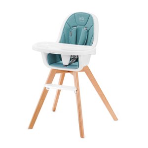 Kinderkraft jídelní židlička Tixi 2v1 Turquoise 2020
