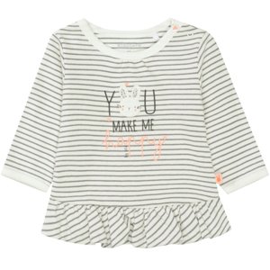STACCATO Girls Tunic off white striped