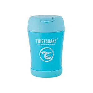 TWIST SHAKE Termální nádoba 350 ml v pastelově modré barvě