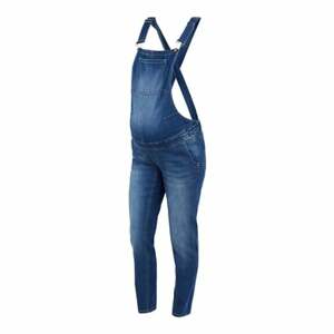 mamalicious Těhotenské kalhoty MLTEXAS Regular Blue Denim