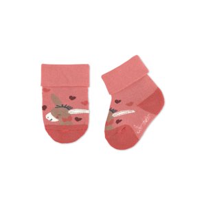 Sterntaler Dětské ponožky Emmily střední červená
