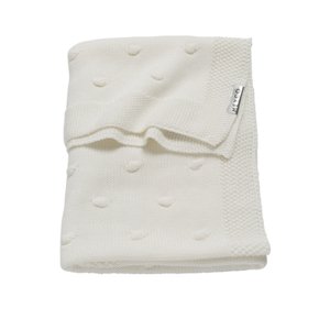 Meyco Dětská deka vypnutá white 75 x 100 cm