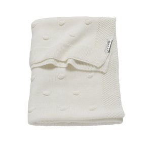 Meyco Dětská deka vypnutá white 100 x 150 cm