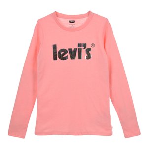 Dětské tričko s dlouhým rukávem Levi's® Peach es n Cream