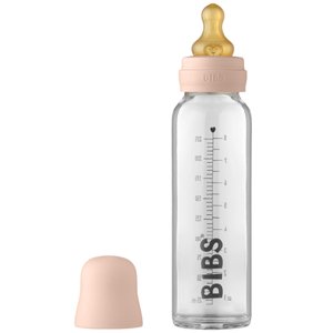 BIBS kompletní sada kojeneckých lahví 225 ml, Blush